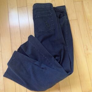 Ralph Lauren  Black Label Classic Denim Rhinestone Pocket Jeans Vintage